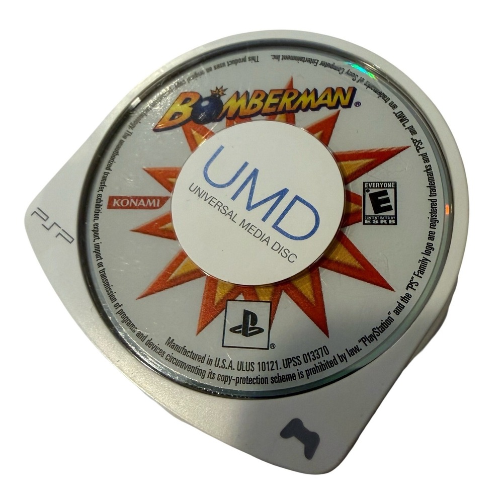 Bomberman Sony PSP UMD Game Disc Only‎ Konami ULUS-10121
